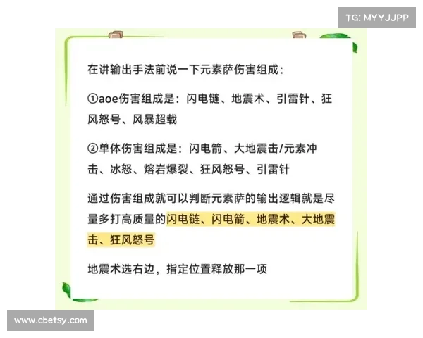 元素萨满高效输出技巧全面解析 提升伤害与生存的完美平衡方法 元素萨满高效输出技巧全面解析 提升伤害与生存的完美平衡方法